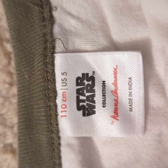 Hanna Andersson Star Wars Baby Yoda The Child Shirt Size 5/110 cm - Picture 3 of 5